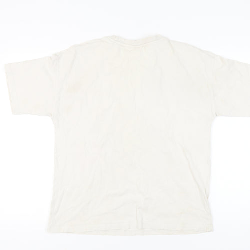 Disney Mickey Mouse Unisex White T-Shirt Size 10
