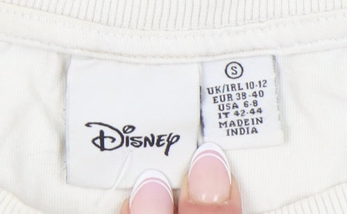Disney Mickey Mouse Unisex White T-Shirt Size 10