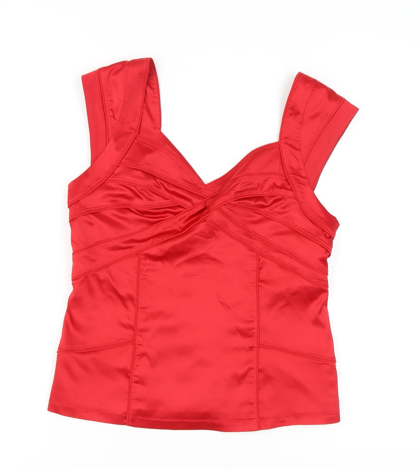 Next Red Sleeveless Women's Top Size 12