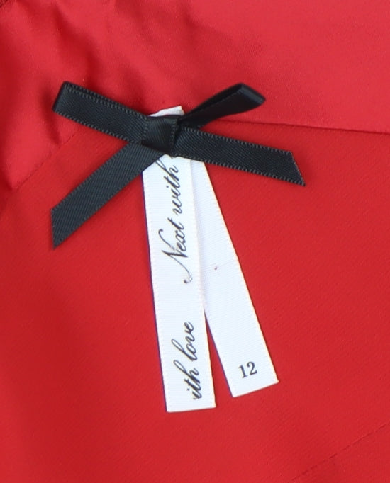 Next Red Sleeveless Women's Top Size 12