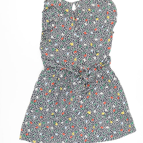 Topshop Women's Multicoloured Floral Dress Size 12