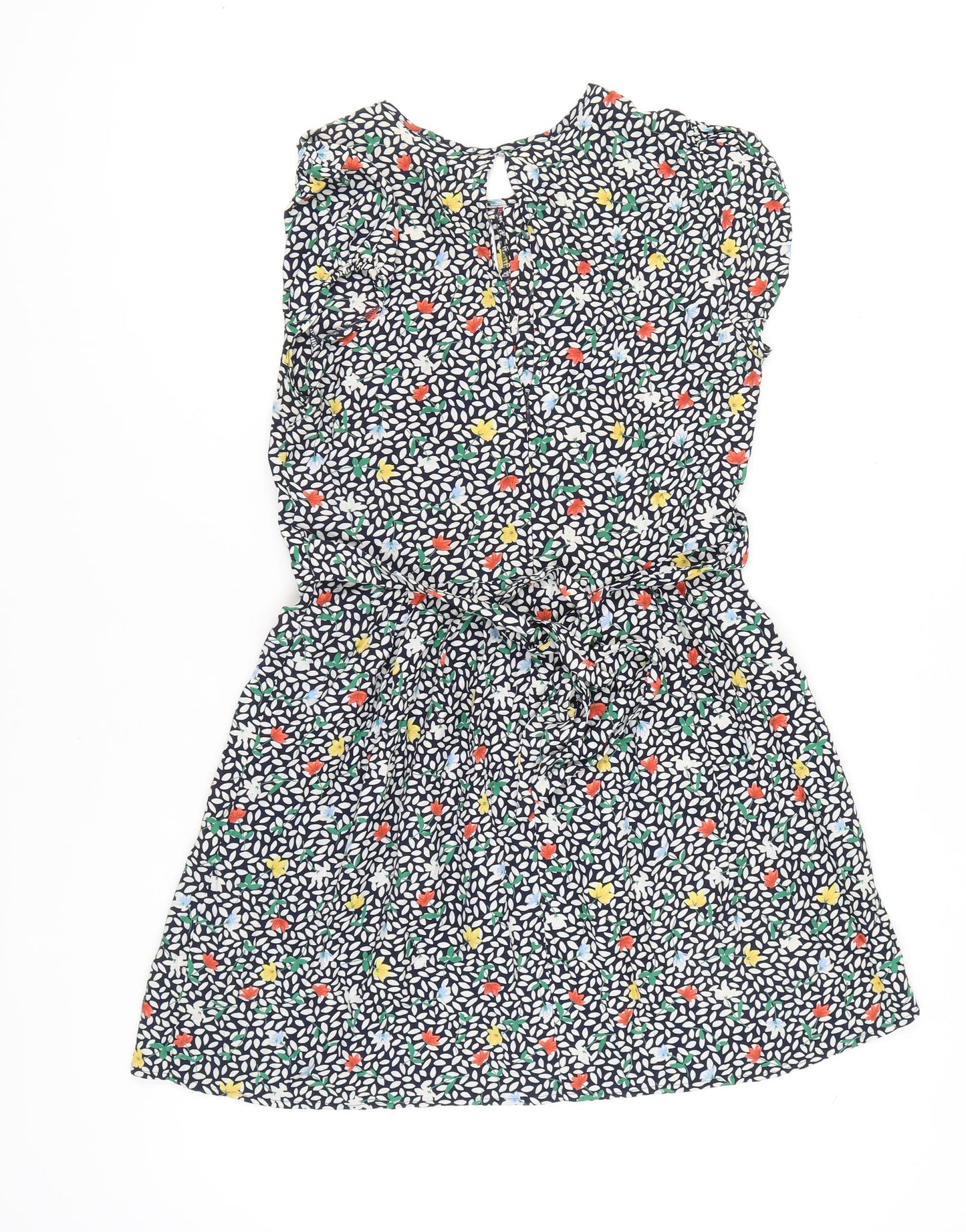 Topshop Women's Multicoloured Floral Dress Size 12
