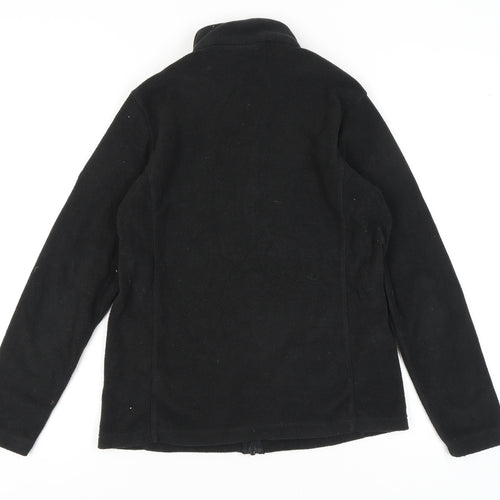 TOG24 Women's Black Basic Jacket Size 10 - Full Zip