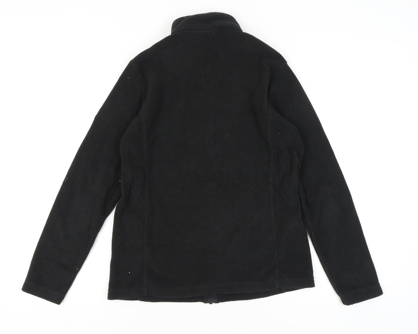 TOG24 Women's Black Basic Jacket Size 10 - Full Zip