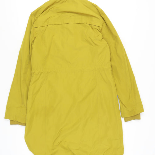 Marks and Spencer Yellow Women's Parka Jacket Size 10