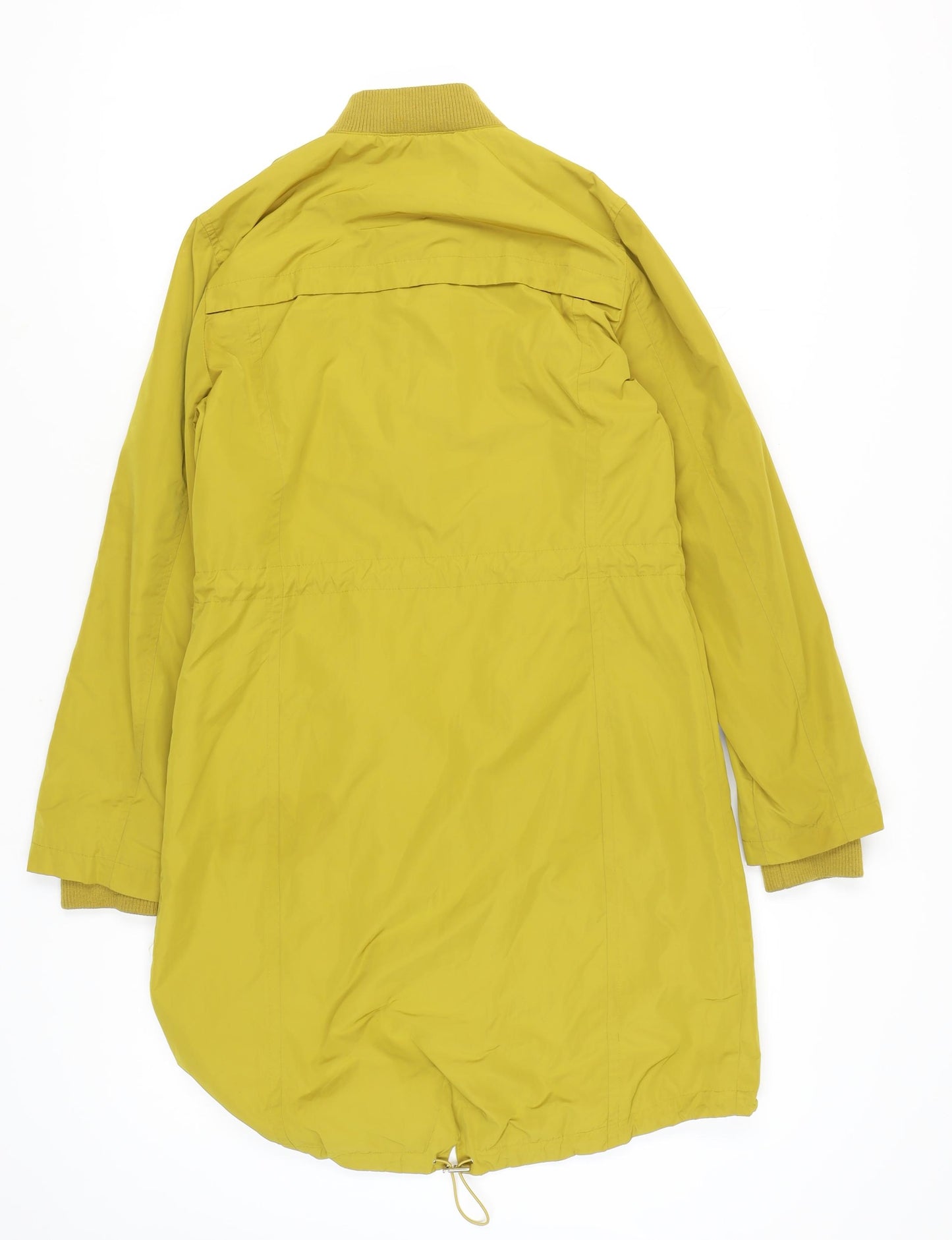 Marks and Spencer Yellow Women's Parka Jacket Size 10