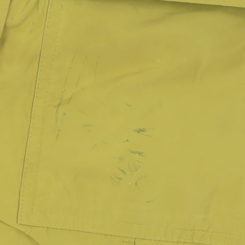Marks and Spencer Yellow Women's Parka Jacket Size 10