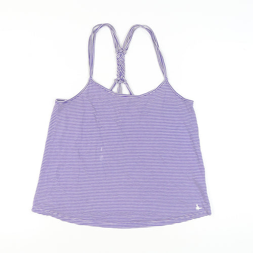 Jack Wills Women’s Purple Striped Camisole Tank