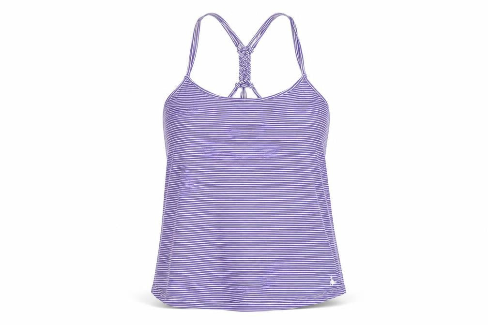 Jack Wills Women’s Purple Striped Camisole Tank