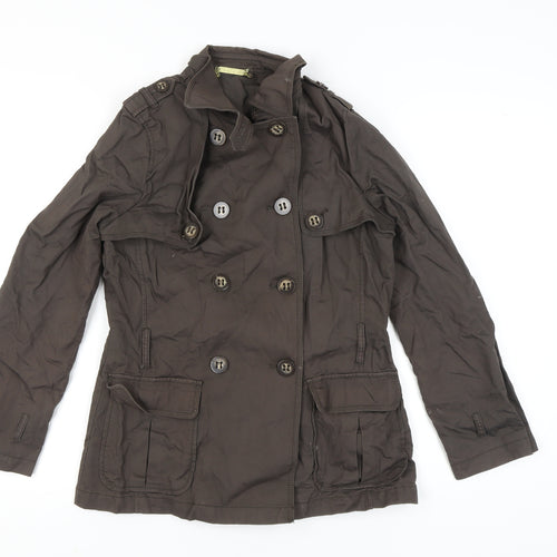 Marks and Spencer Women's Brown Trench Coat Size 8