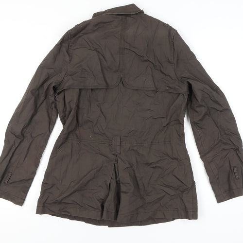Marks and Spencer Women's Brown Trench Coat Size 8