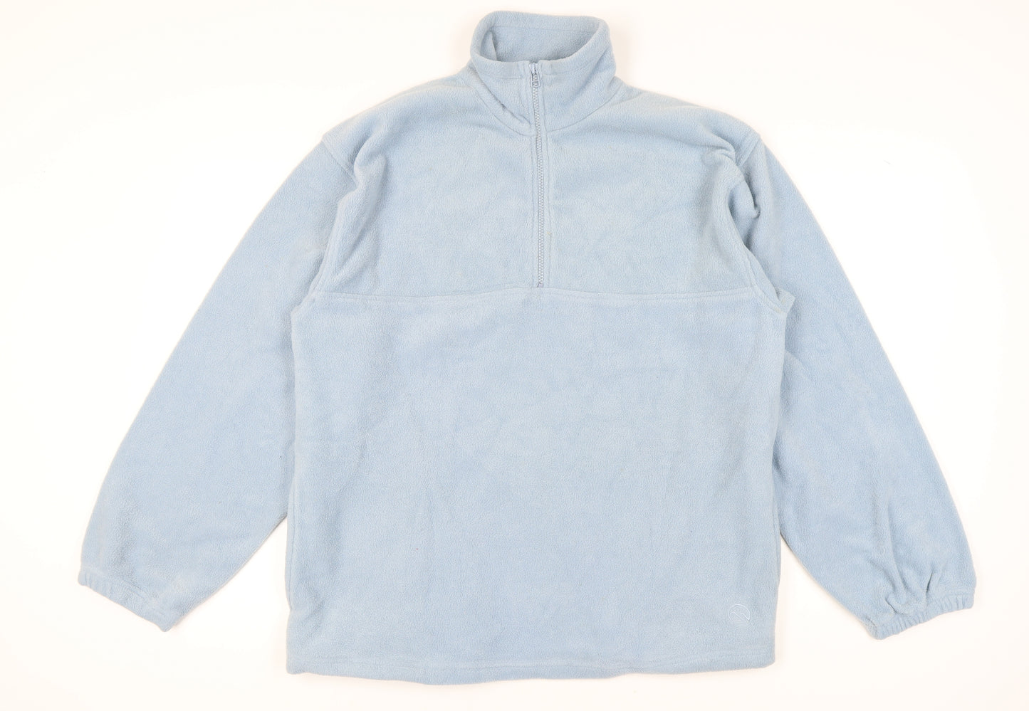 Hawkshead Men’s Blue Fleece Sweatshirt L 1/2 Zip