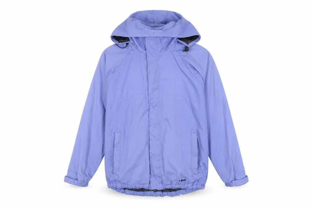 Front view of Target Dry Men's Blue Waterproof Rain Coat S