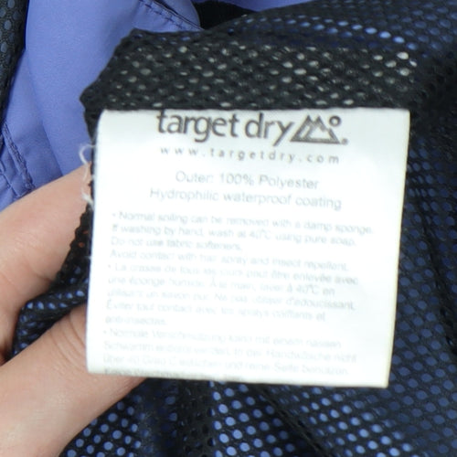 Target Dry Men's Blue Waterproof Rain Coat S