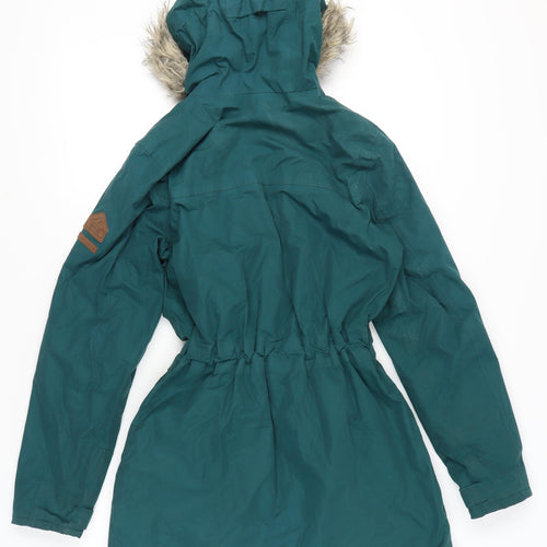 Regatta Women's Green Parka Jacket UK 10 Outdoor