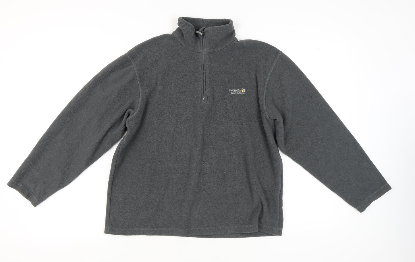 Regatta Men's Grey Fleece Pullover Sweatshirt L
