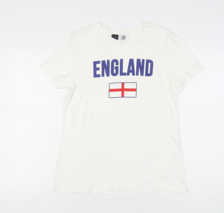 Gildan Unisex Medium Patriotic England Graphic T-Shirt
