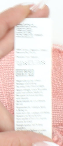 Burton Menswear London Pink Men's Short Sleeve Shirt M