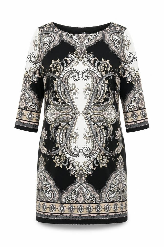 Front view of Wallis Women's Multicoloured Sheath Dress, size 14