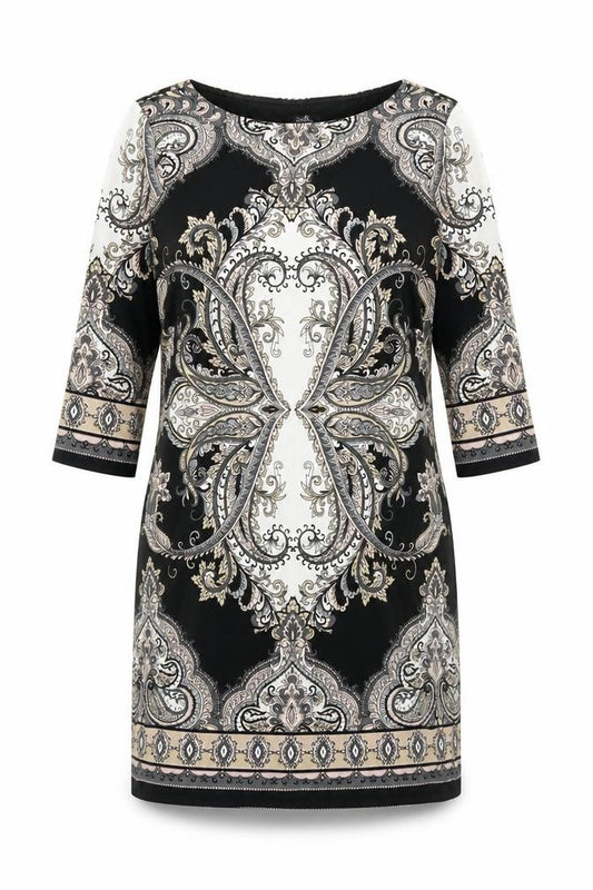Front view of Wallis Women's Multicoloured Sheath Dress, size 14