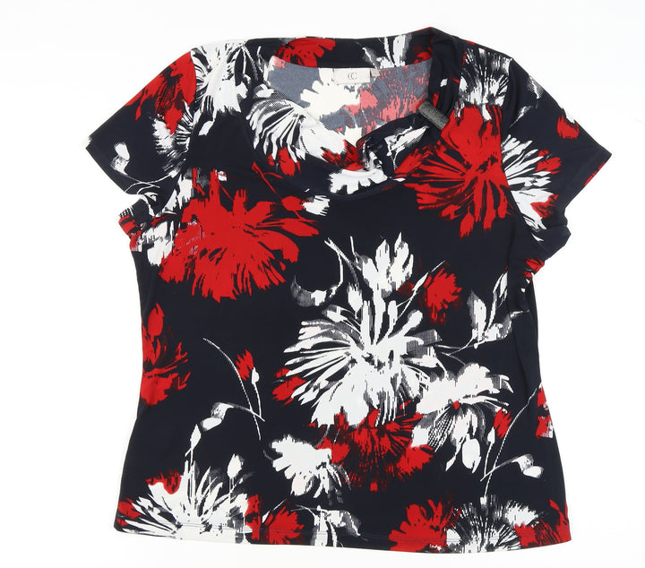 CC Women's Multicoloured XL Floral T-Shirt