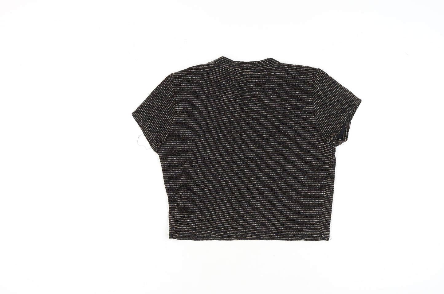 Light Before Dark Women's Black L Cropped T-Shirt