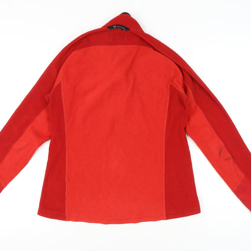 Haglöfs Women's Red Henley Fleece Sweatshirt M