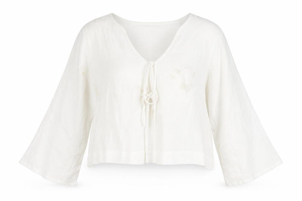 Front view of Marks & Spencer Women's White Long Sleeve Top 16
