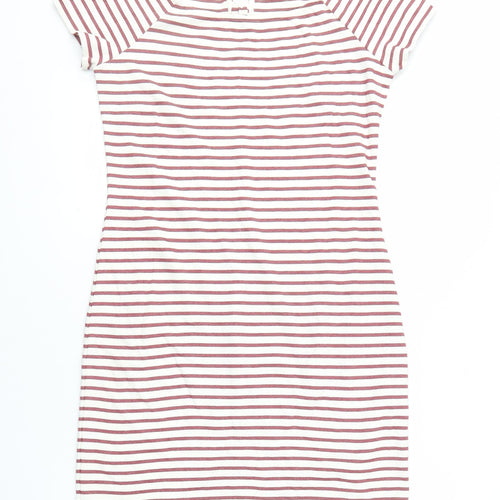 Esprit Women's Multicoloured Striped Shift Dress L