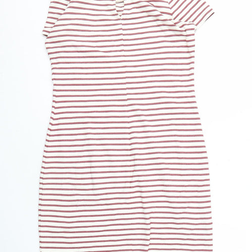 Esprit Women's Multicoloured Striped Shift Dress L