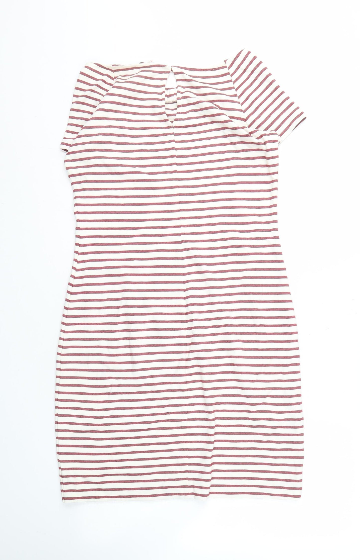 Esprit Women's Multicoloured Striped Shift Dress L