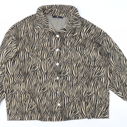 Very Women's Multicoloured Animal Print Jacket XL