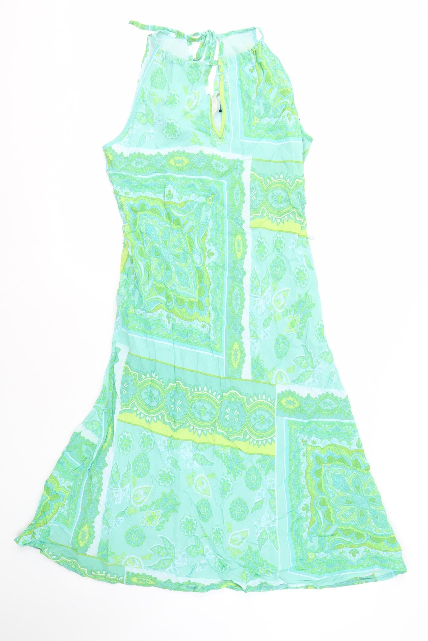 Marks and Spencer Women's Green A-Line Dress