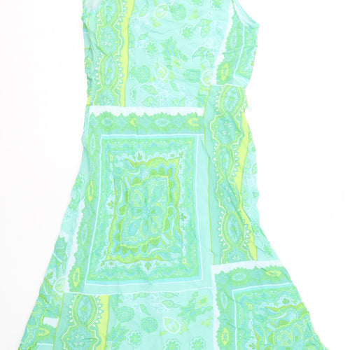 Marks and Spencer Women's Green A-Line Dress