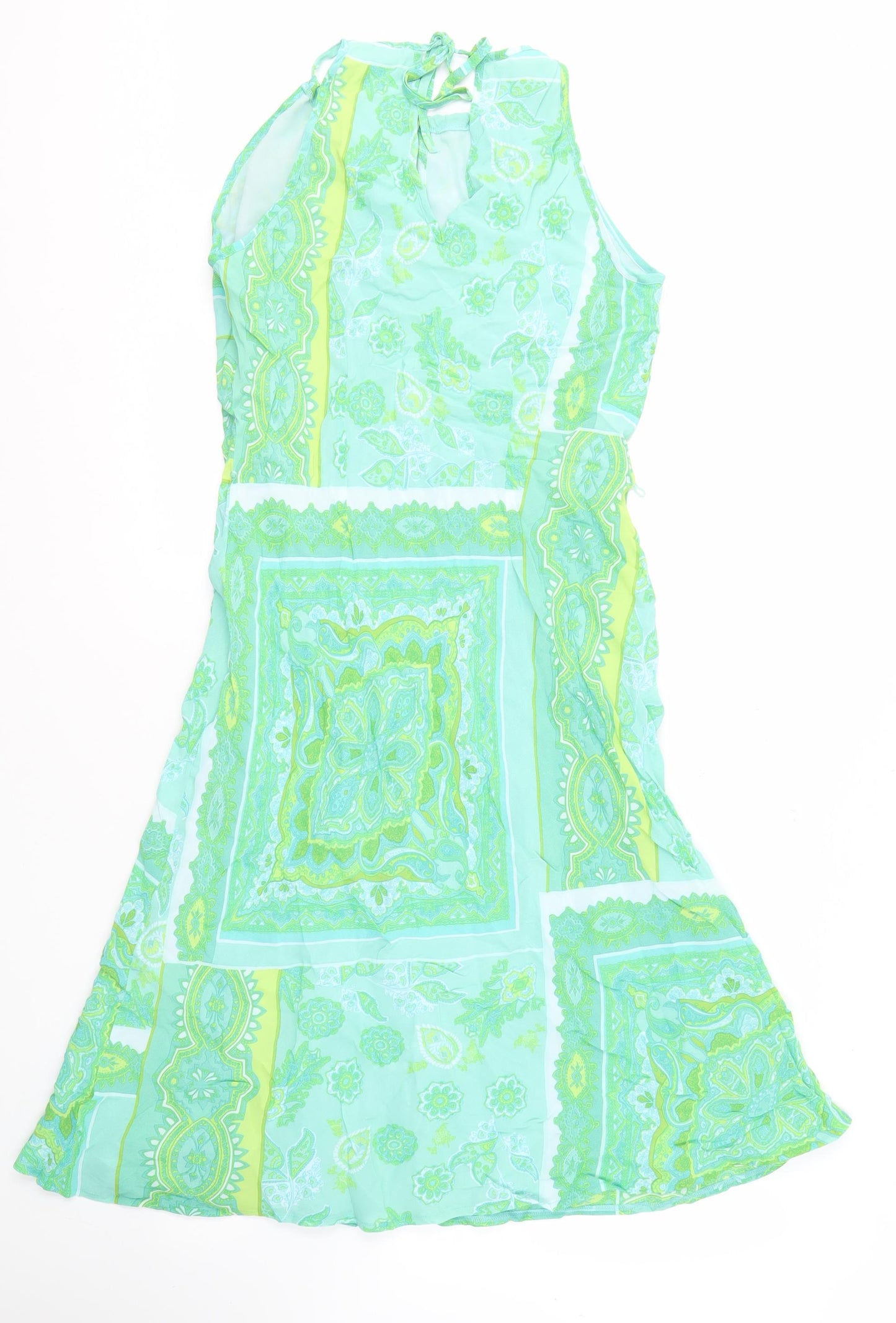 Marks and Spencer Women's Green A-Line Dress