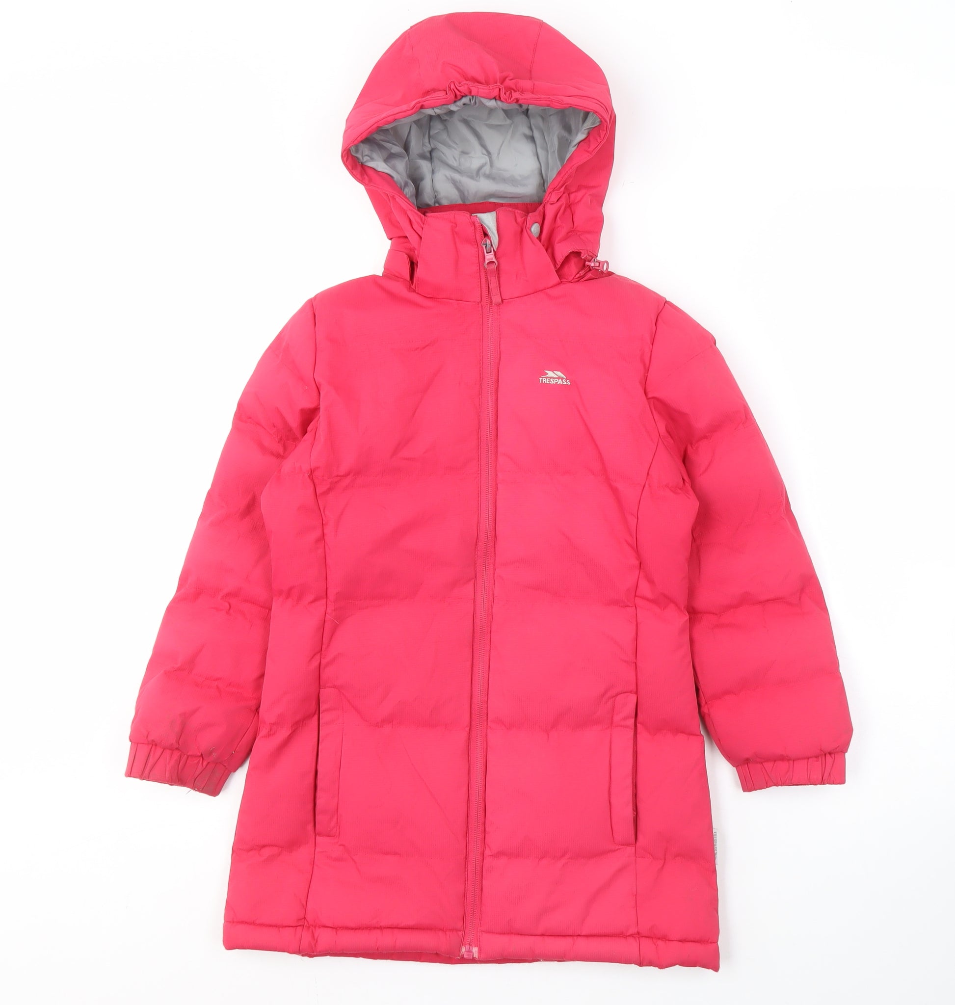 Trespass Puffer Trespass Girls Pink Puffer Jacket 5-6 Years
