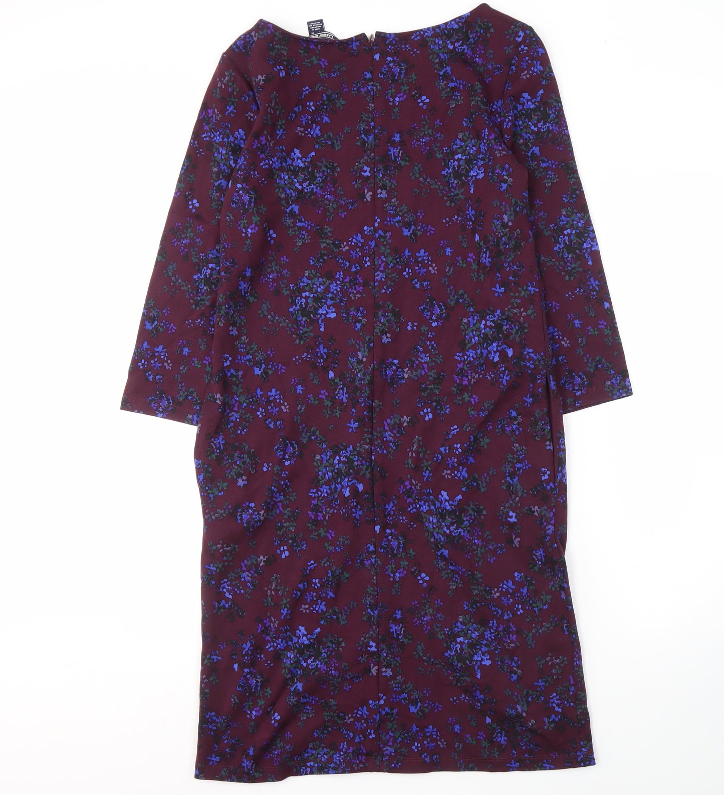 Lands' End Women's Floral Sheath Dress UK 10