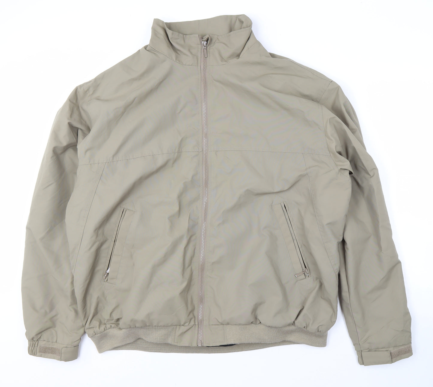 Rappson Men's Beige Jacket C58 with Zipped Pockets