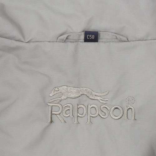 Rappson Men's Beige Jacket C58 with Zipped Pockets