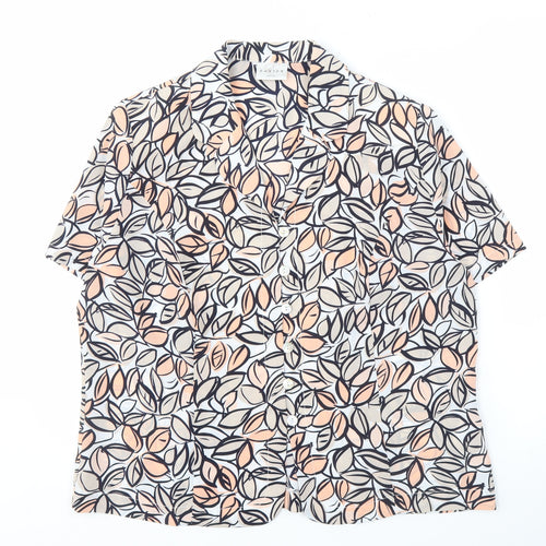 Eastex Women's Multicoloured Floral Button-Up Shirt