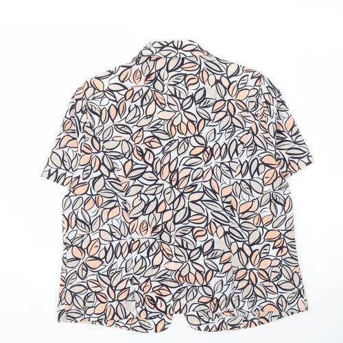 Eastex Women's Multicoloured Floral Button-Up Shirt