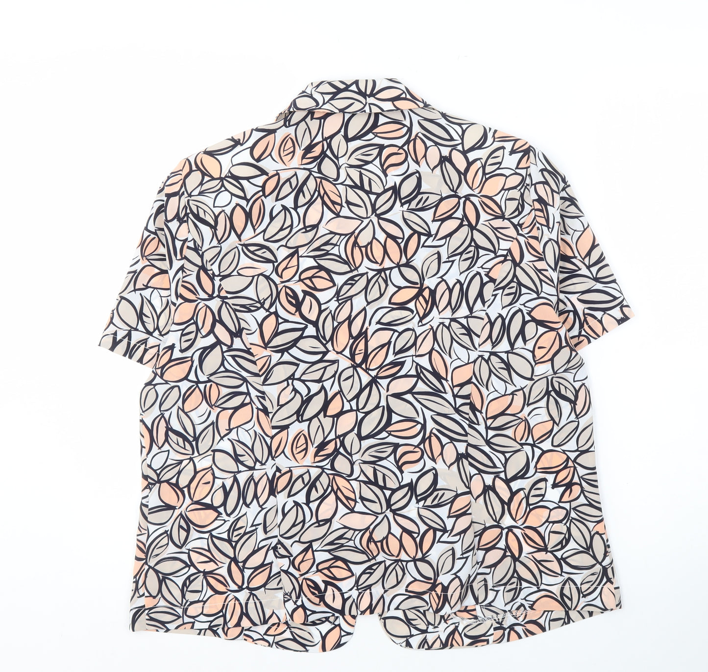 Eastex Women's Multicoloured Floral Button-Up Shirt