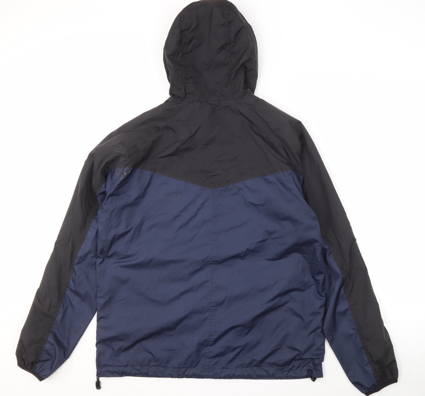 Broken Standard Men's Black Blue Windbreaker M