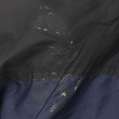 Broken Standard Men's Black Blue Windbreaker M
