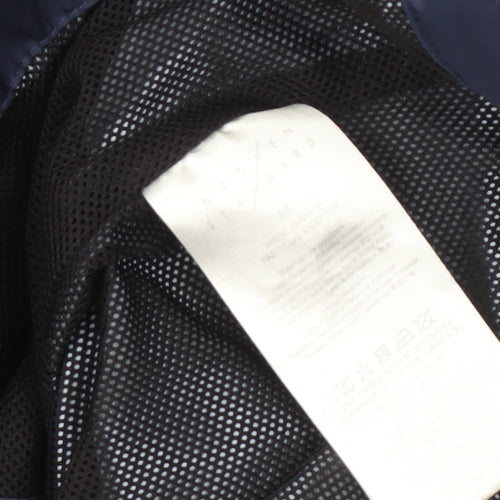 Broken Standard Men's Black Blue Windbreaker M