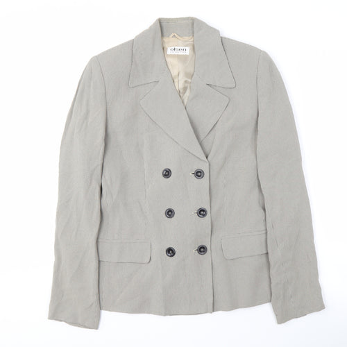 Olsen Collection Women's Grey Blazer Size 10