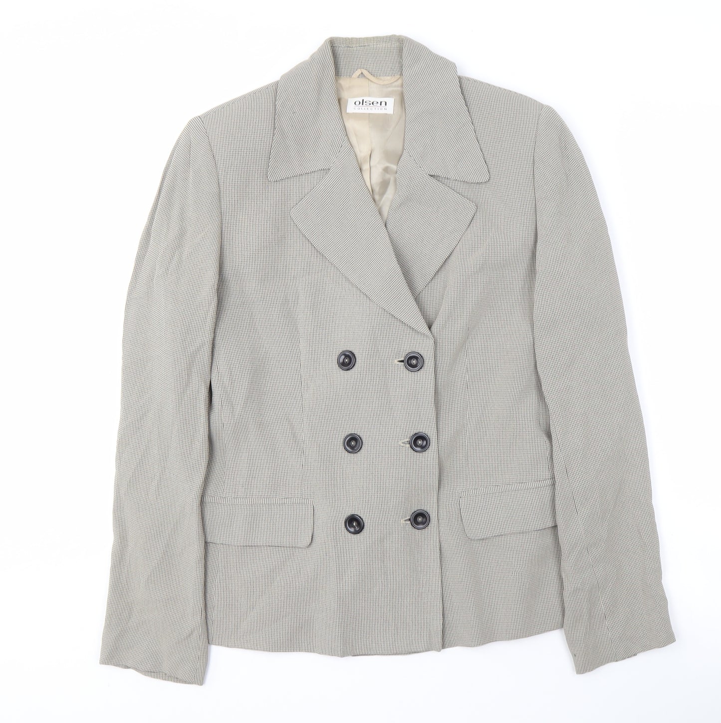 Olsen Collection Women's Grey Blazer Size 10
