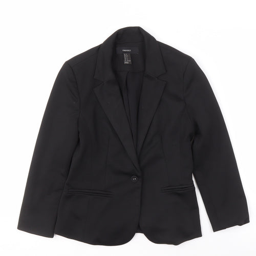 Forever 21 Women's Black Blazer Size S