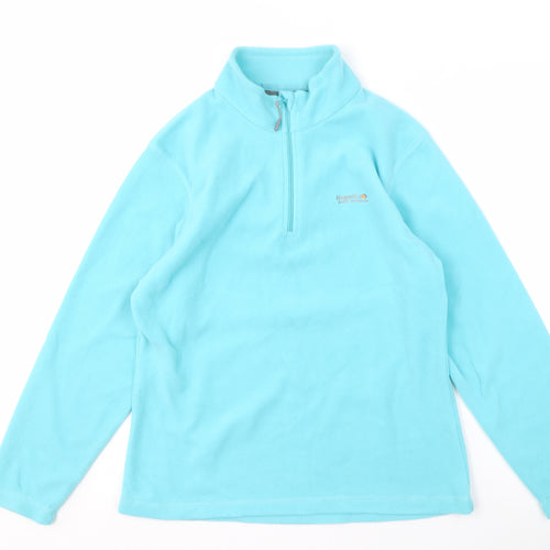 Regatta Women's Blue Fleece Pullover Sweatshirt Size 12