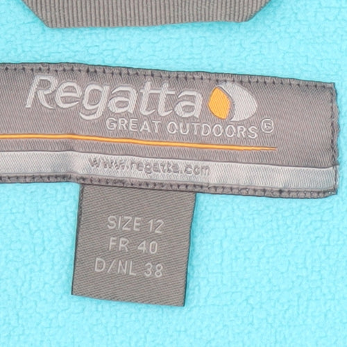 Regatta Women's Blue Fleece Pullover Sweatshirt Size 12